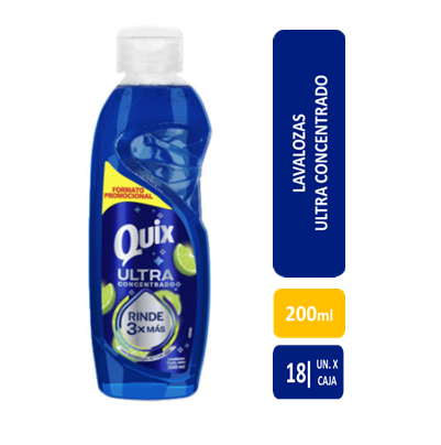 LAVALOZA ULTRA CONCENTRADO QUIX 200 ML