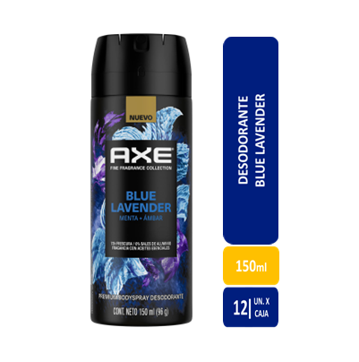 AXE DEO AER BS BLUE LAV 96G / 150ML