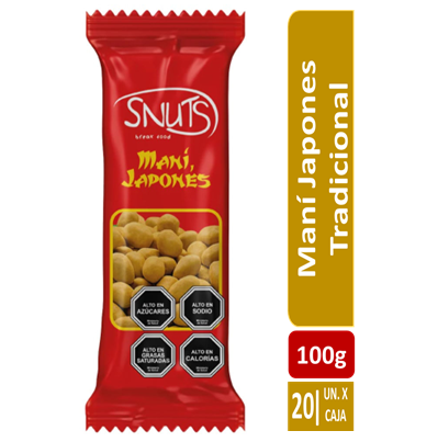 MANI JAPONES TRADICIONAL 20X100G