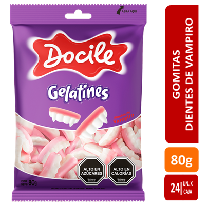 GOMITAS DIENTE DE VAMPIRO 24X80
