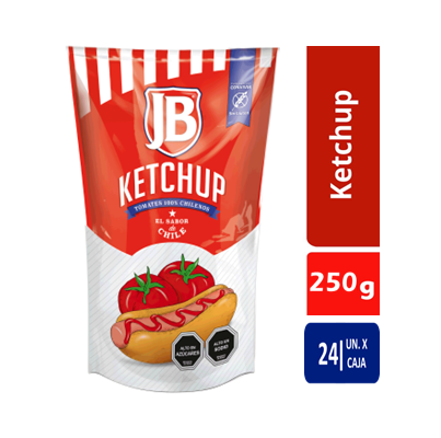 KETCHUP JB 250 GRS