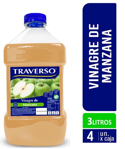 VINAGRE DE MANZANA 3000ML PET