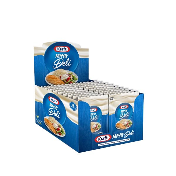 DISPLAY MAYO DELI KRAFT 18X90GR