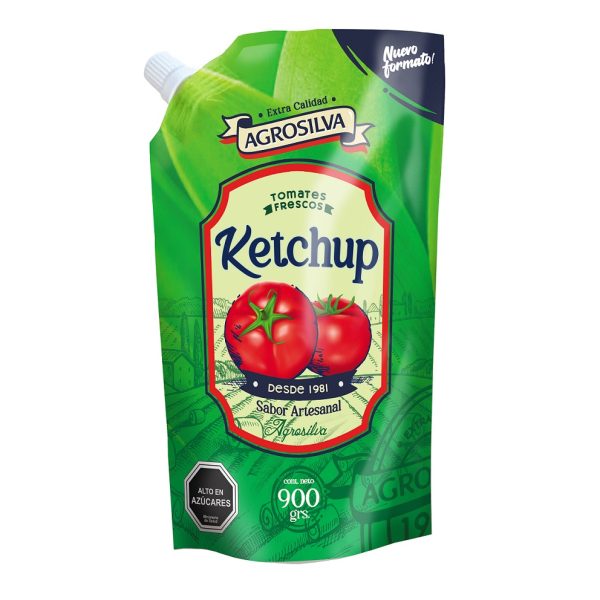KETCHUP 900 GR DP AGROSILVA