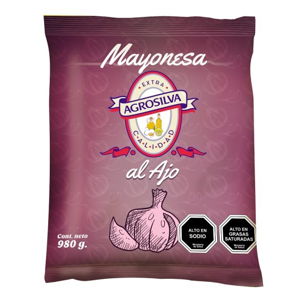 MAYONESA AJO 980 GRS AGROSILVA