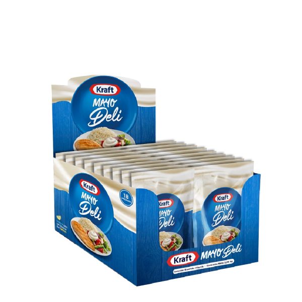 MAYONESA DELI DISPLAY 18X170GRS. KRAFT