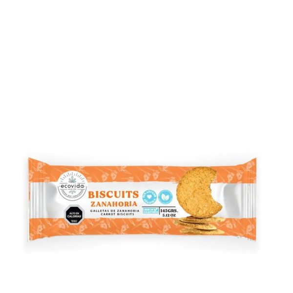 GALLETA ZANAHORIA S/AZUC 145 GRS. ECOVIDA