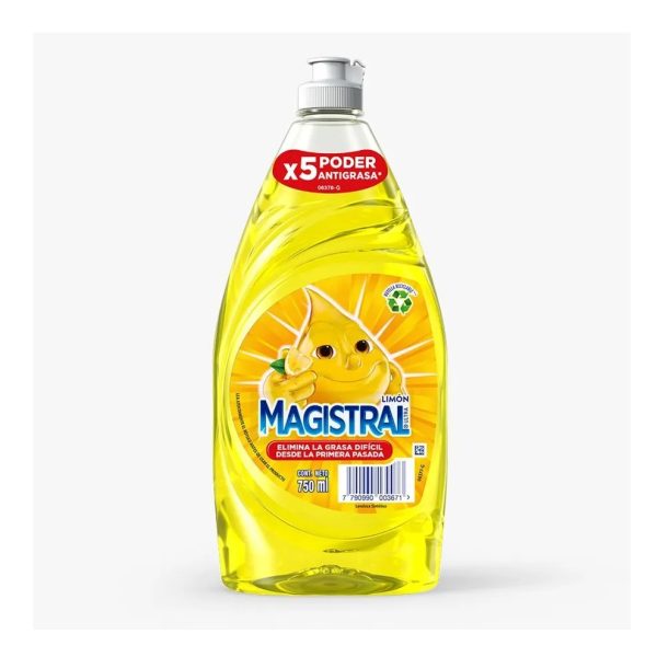 LAVALOZA LIMON ULTRA BOT 750 ML. MAGISTRAL