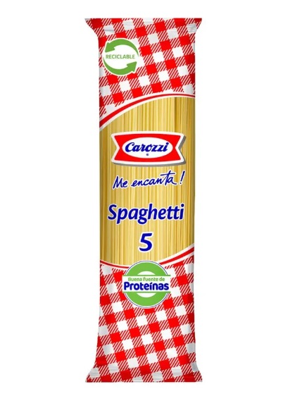 SPAGHETTI N°5 CAROZZI 400 GRS