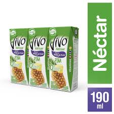 NECTAR VIVO  PIÑA TRIPACK 8X3X190 ML
