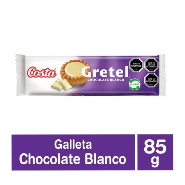 GRETEL CHOCOLATE BLANCO 24X85 GR.
