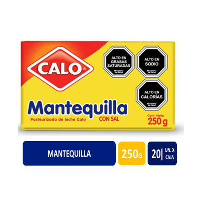 MANTEQUILLA CALO 250 GRS