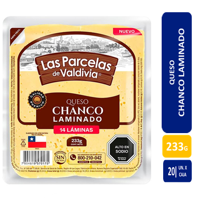 QUESO LAS PARCELAS CHANCO 233 GRS.