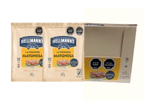 DISPLAY MAYONESA HELLMANNS MAY 186 GR
