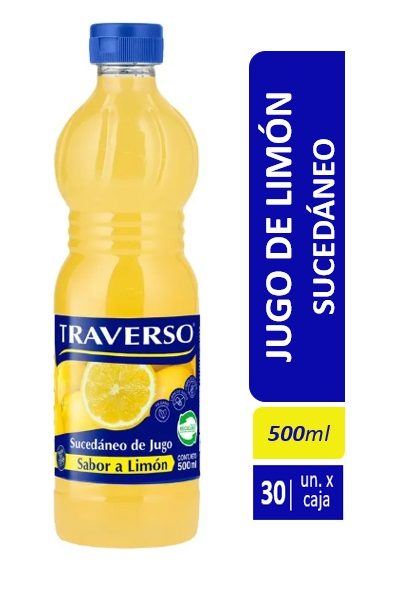 JUGO DE LIMON TRAVERSO 500 ML