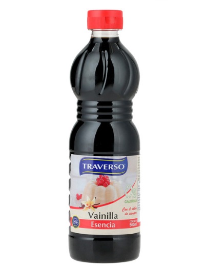 ESENCIA DE VAINILLA TRAVERSO 500 ML