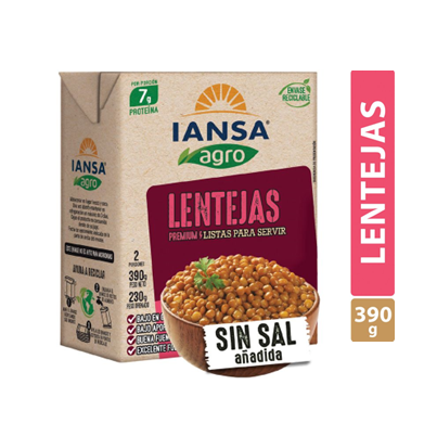 LENTEJAS TETRA 390GR