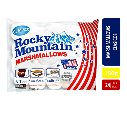 MARSHMALLOWS CLASICOS ROCKY MOUNTAIN 150 GRS