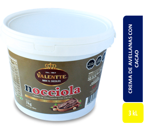 CREMA DE AVELLANAS NOCCIOLA 3KG