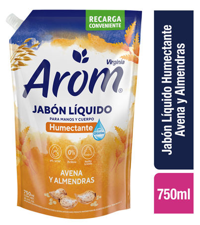 JabOn LIquido Arom Avena & Almendras DP 750ml