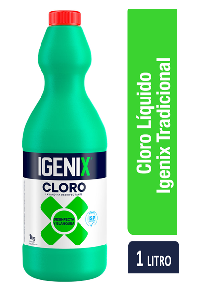 CLORO LIQUIDO IGENIX TRAD  1KG