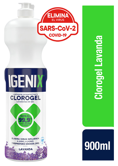 Limpiador CloroGel Igenix Lavanda 900ml