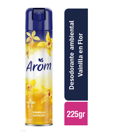 DESODORANTE AEROSOL VAINILLA AROM 225 GRS