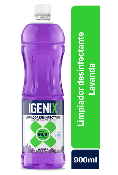 Limpiador Desinfectante Igenix Lavanda 900ml