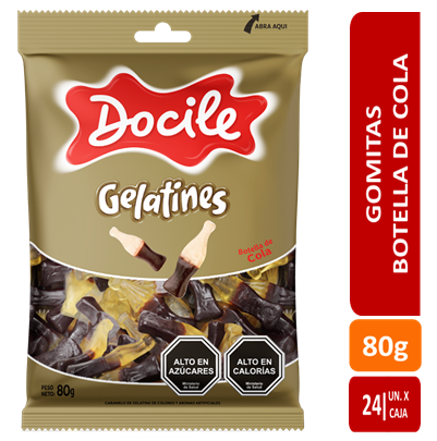 BOTELLA DE COLA 24X80G