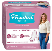TOALLAS FEMENINAS PLENITUD FEMME ESENCIAL LARGA 24X8 (245551)